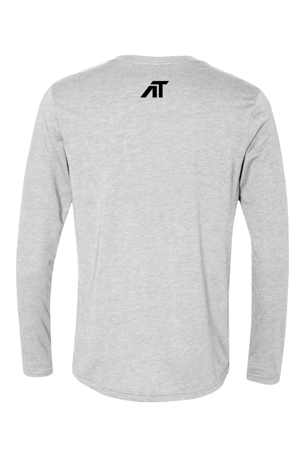 Abdou Toure Long Sleeve Tee - Heather White (with Abdou Logo)
