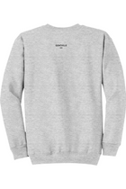 Goatville Heavy Sweatshirt - Heather White - USA (Back)