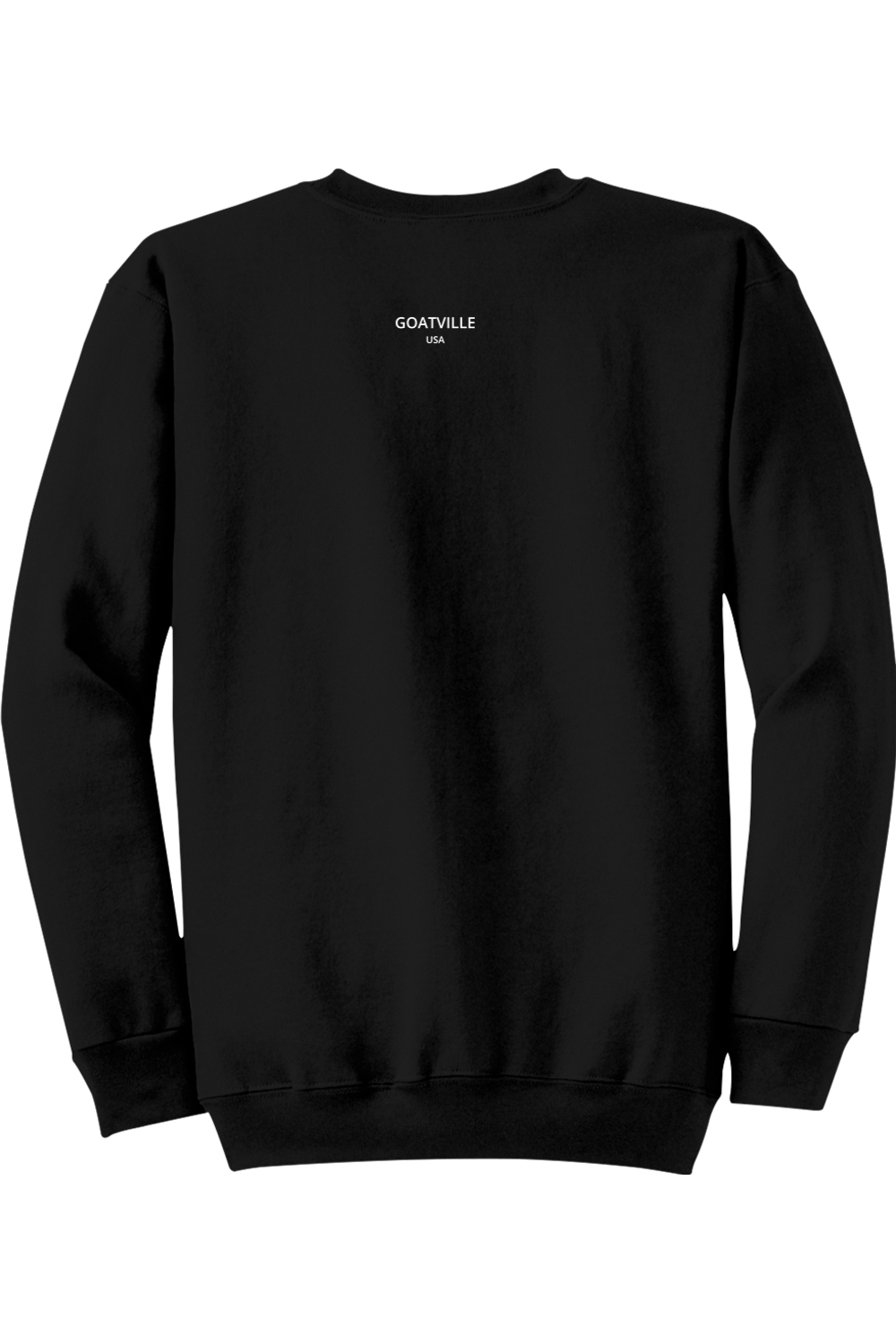 Goatville Heavy Sweatshirt - Black - USA (Back)