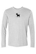 Next Level Long Sleeve Tee (White)