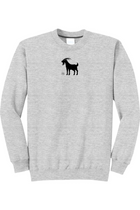 Abdou Toure Heavy Sweatshirt - Heather White (with Abdou Logo + Name)