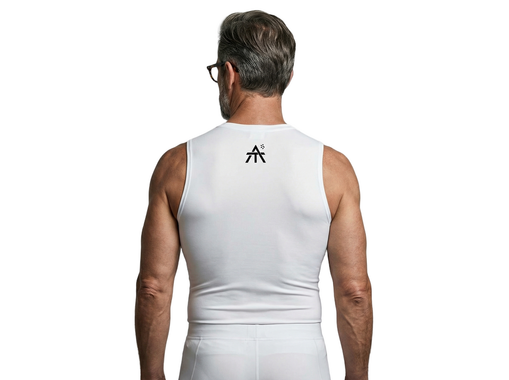 Sport-Tek Compression Tank (White)